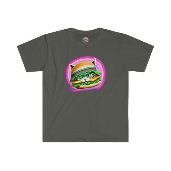 Cat in a Burger - Unisex Softstyle T-Shirt
