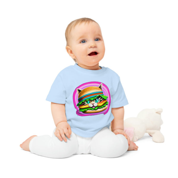 Cat in a Burger - Baby T-Shirt
